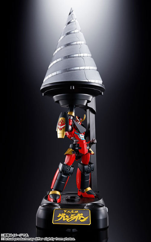 PRE-ORDER Bandai - Soul of Chogokin GX-107 Kazen Henkei Gattai - Gurren Lagann - Gurren Lagann & Daikaiten Giga Drill Set