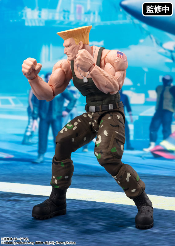 PRE-ORDER Bandai - S.H.Figuarts - Street Fighter - Guile: Outfit 2