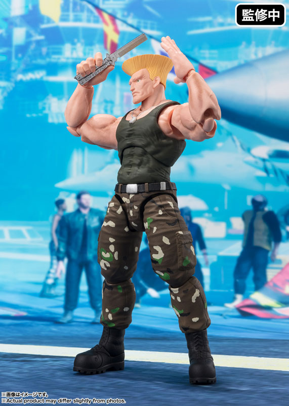 PRE-ORDER Bandai - S.H.Figuarts - Street Fighter - Guile: Outfit 2