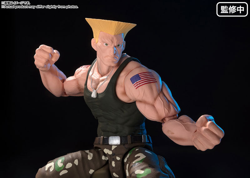 PRE-ORDER Bandai - S.H.Figuarts - Street Fighter - Guile: Outfit 2