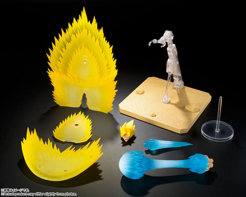 PRE-ORDER Bandai - S.H.Figuarts - Dragon Ball Z - Super Saiyan Son Goku's Effect Parts Set - Instant Transmission Kamehameha