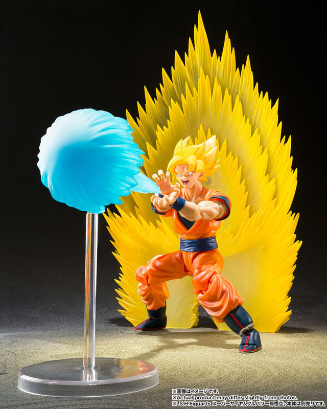 PRE-ORDER Bandai - S.H.Figuarts - Dragon Ball Z - Super Saiyan Son Goku's Effect Parts Set - Instant Transmission Kamehameha