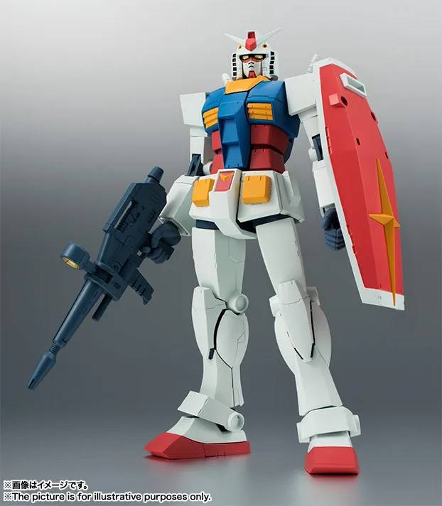 PRE-ORDER Bandai Spirits - The Robot Spirits: Side MS - Mobile Suit Gundam - RX-78-2 Gundam: A.N.I.M.E. Ver. [April 2027]