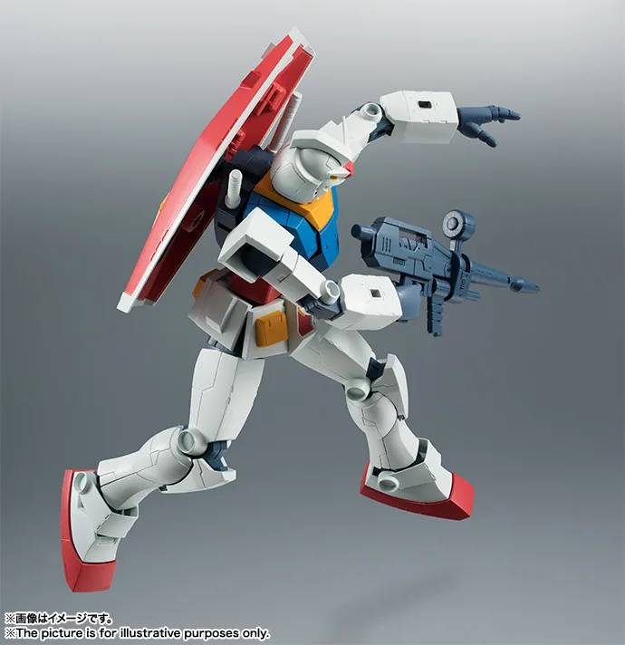 PRE-ORDER Bandai Spirits - The Robot Spirits: Side MS - Mobile Suit Gundam - RX-78-2 Gundam: A.N.I.M.E. Ver. [April 2027]