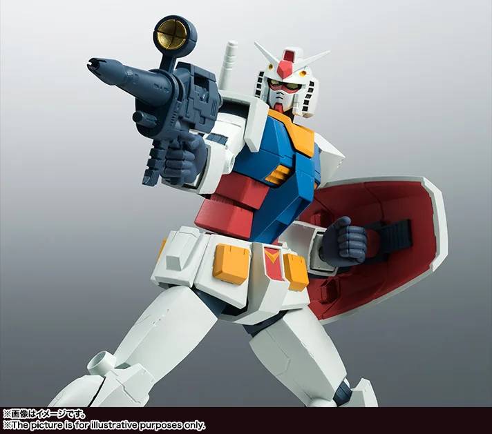 PRE-ORDER Bandai Spirits - The Robot Spirits: Side MS - Mobile Suit Gundam - RX-78-2 Gundam: A.N.I.M.E. Ver. [April 2027]