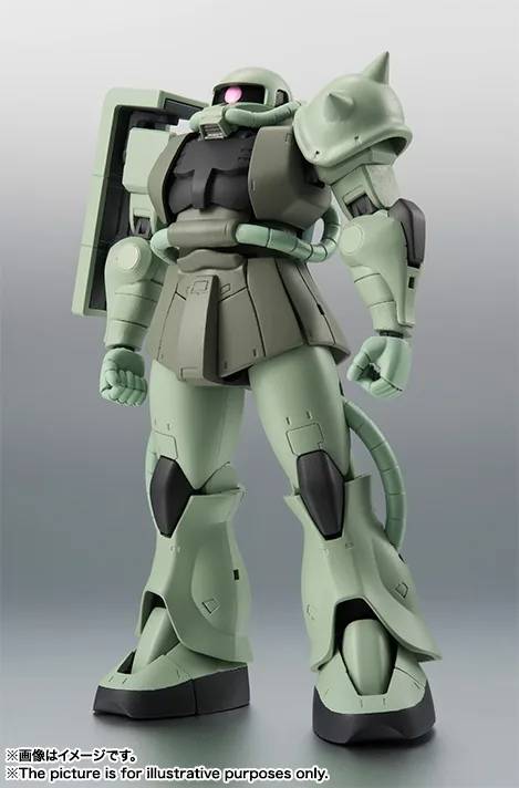 PRE-ORDER Bandai Spirits - The Robot Spirits: Side MS - Mobile Suit Gundam - MS-06 Zaku II: A.N.I.M.E. Ver. [April 2027]