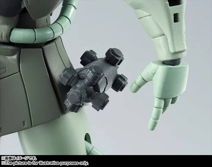PRE-ORDER Bandai Spirits - The Robot Spirits: Side MS - Mobile Suit Gundam - MS-06 Zaku II: A.N.I.M.E. Ver. [April 2027]