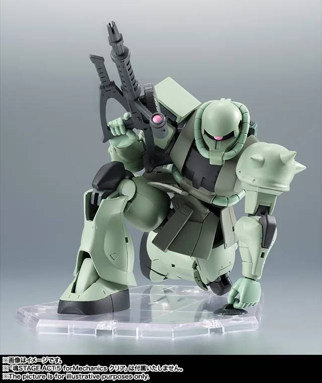 PRE-ORDER Bandai Spirits - The Robot Spirits: Side MS - Mobile Suit Gundam - MS-06 Zaku II: A.N.I.M.E. Ver. [April 2027]