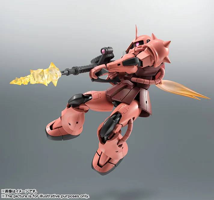 PRE-ORDER Bandai Spirits - The Robot Spirits: Side MS - Mobile Suit Gundam - MS-06S Char's Zaku II: A.N.I.M.E. Ver. [April 2027]