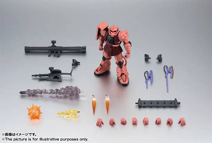 PRE-ORDER Bandai Spirits - The Robot Spirits: Side MS - Mobile Suit Gundam - MS-06S Char's Zaku II: A.N.I.M.E. Ver. [April 2027]