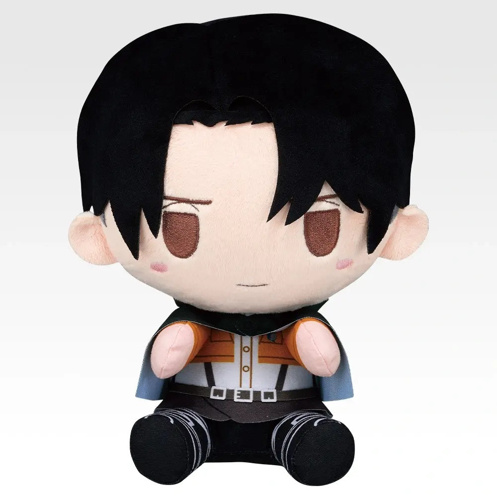 BACK ORDER Bandai Spirits - Ichiban Kuji - Attack On Titan - Choice and Consequence - Last One Prize: Chokonokko Plush Toy - Levi [JP]