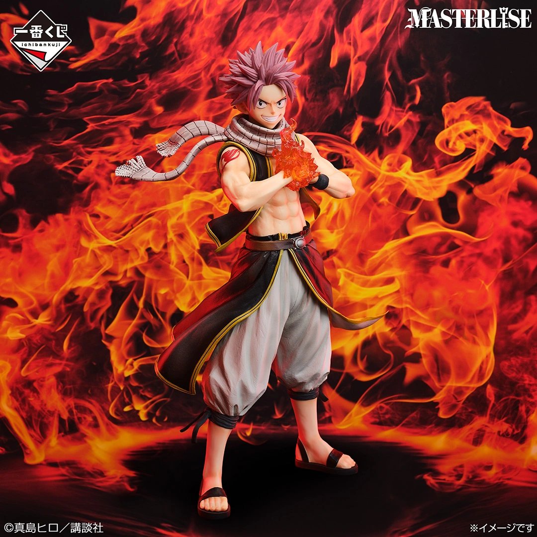 BACK ORDER Bandai Spirits - Ichiban Kuji - Fairy Tail: 20th Anniversary - GRADE A: Natsu Dragneel MASTERLISE [JP]
