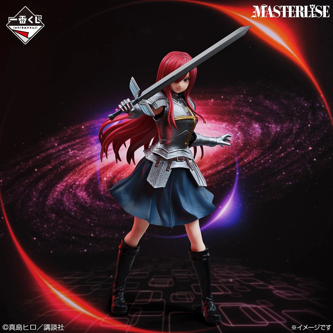 BACK ORDER Bandai Spirits - Ichiban Kuji - Fairy Tail: 20th Anniversary - LAST ONE: Erza Scarlet MASTERLISE [JP]