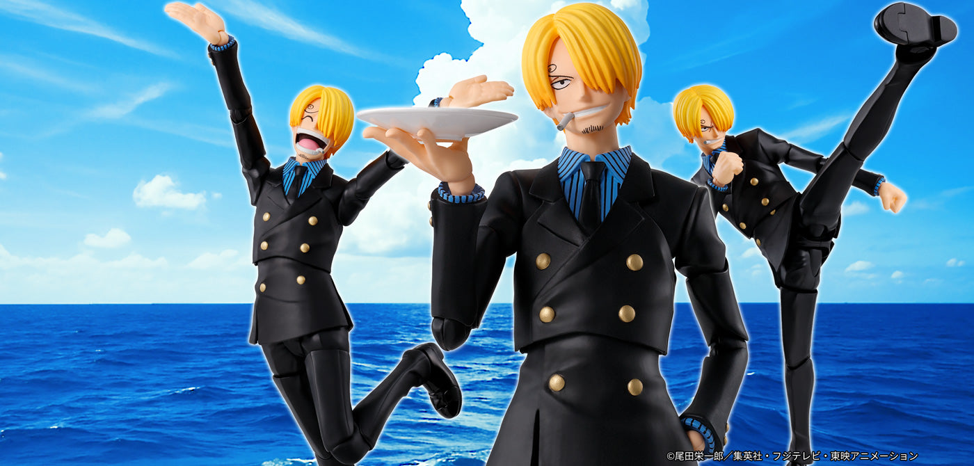PRE-ORDER Bandai - S.H.Figuarts - ONE PIECE - Sanji: Romance Dawn