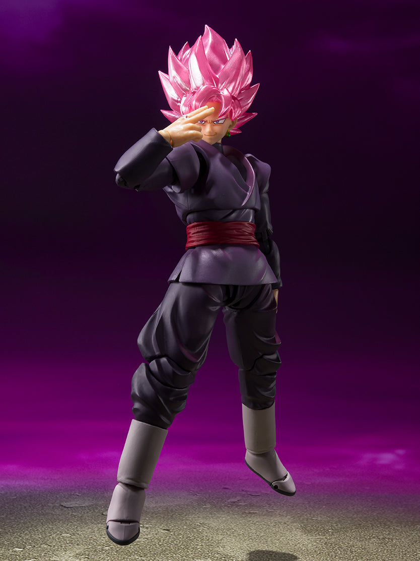 PRE-ORDER Bandai - S.H.Figuarts - Dragon Ball Super - Goku Black: Super Saiyan Rose: (Rerelease Edition)