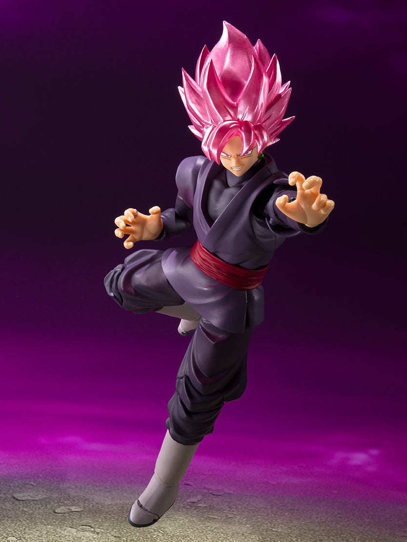PRE-ORDER Bandai - S.H.Figuarts - Dragon Ball Super - Goku Black: Super Saiyan Rose: (Rerelease Edition)