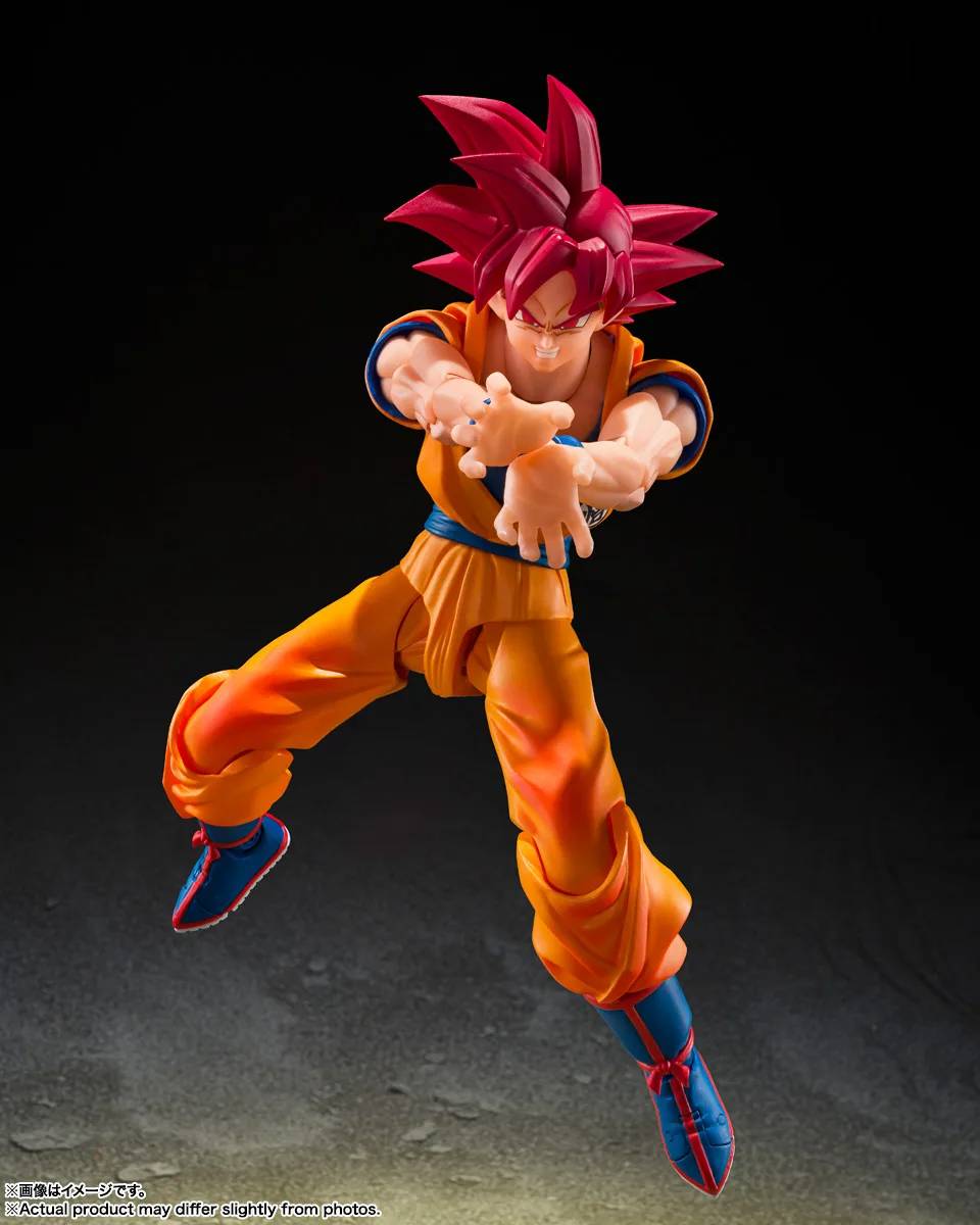 PRE-ORDER Bandai Spirits - S.H.Figuarts - Dragon Ball Super - Super Saiyan God Son Goku: God Aura [April 2027]