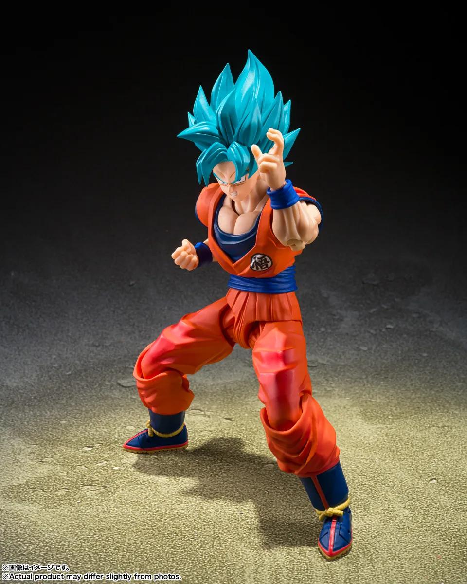 PRE-ORDER Bandai Spirits - S.H.Figuarts - Dragon Ball Super - Super Saiyan God Super Saiyan Son Goku: Blue Power Trancending Limits [April 2027]