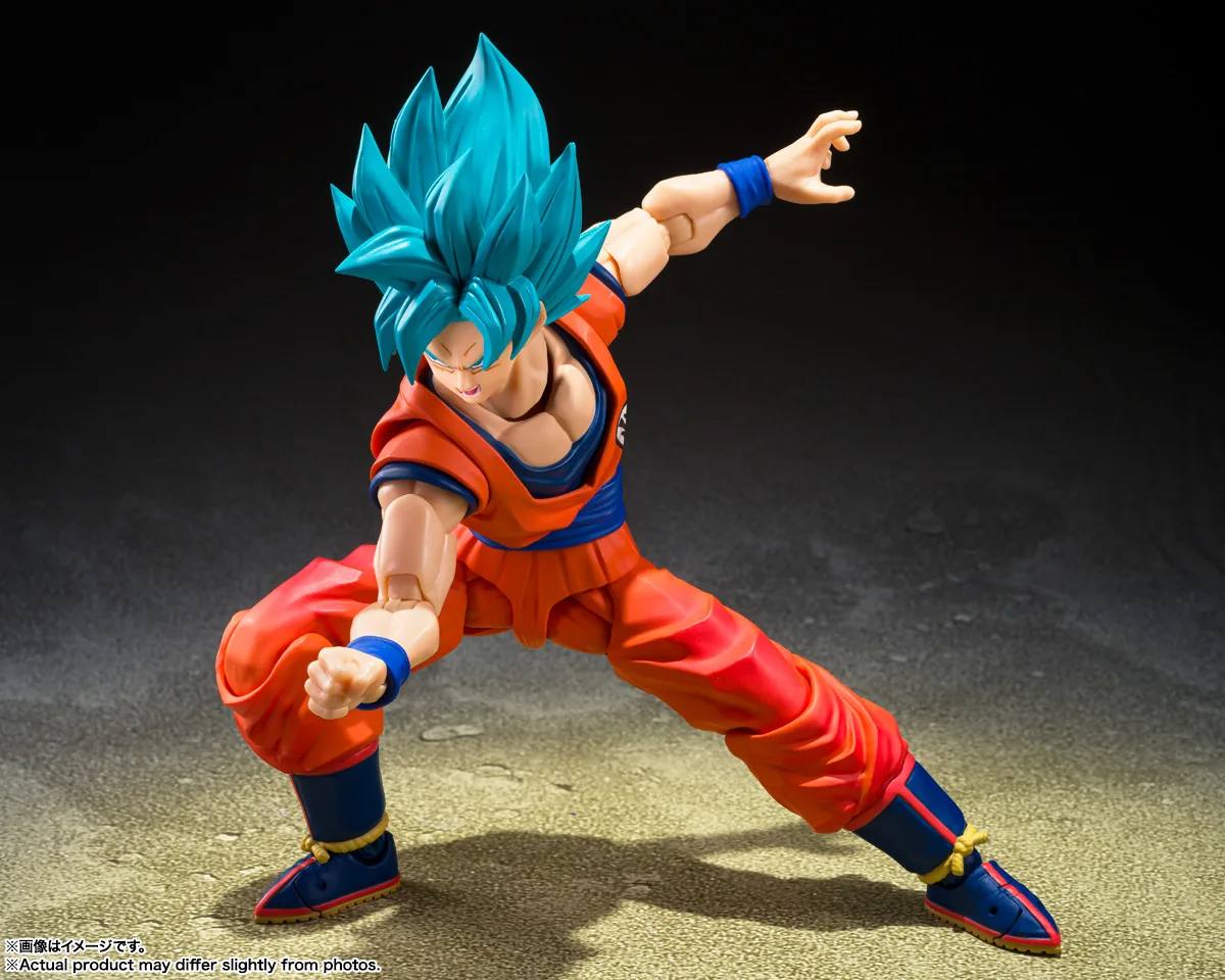 PRE-ORDER Bandai Spirits - S.H.Figuarts - Dragon Ball Super - Super Saiyan God Super Saiyan Son Goku: Blue Power Trancending Limits [April 2027]