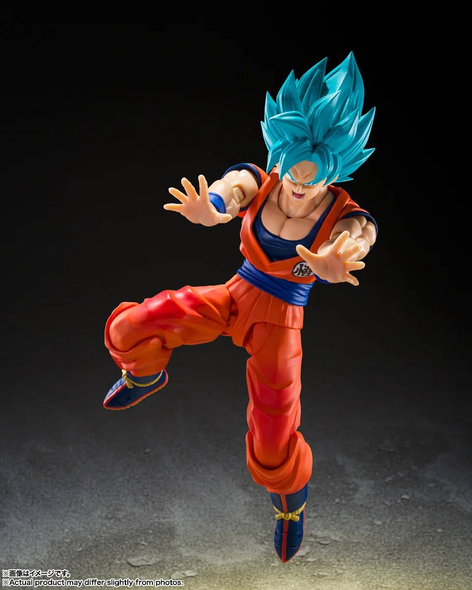 PRE-ORDER Bandai Spirits - S.H.Figuarts - Dragon Ball Super - Super Saiyan God Super Saiyan Son Goku: Blue Power Trancending Limits [April 2027]