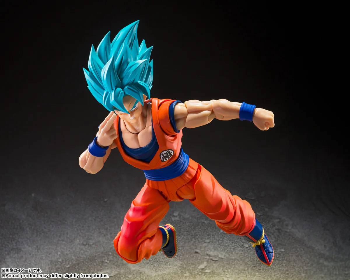 PRE-ORDER Bandai Spirits - S.H.Figuarts - Dragon Ball Super - Super Saiyan God Super Saiyan Son Goku: Blue Power Trancending Limits [April 2027]