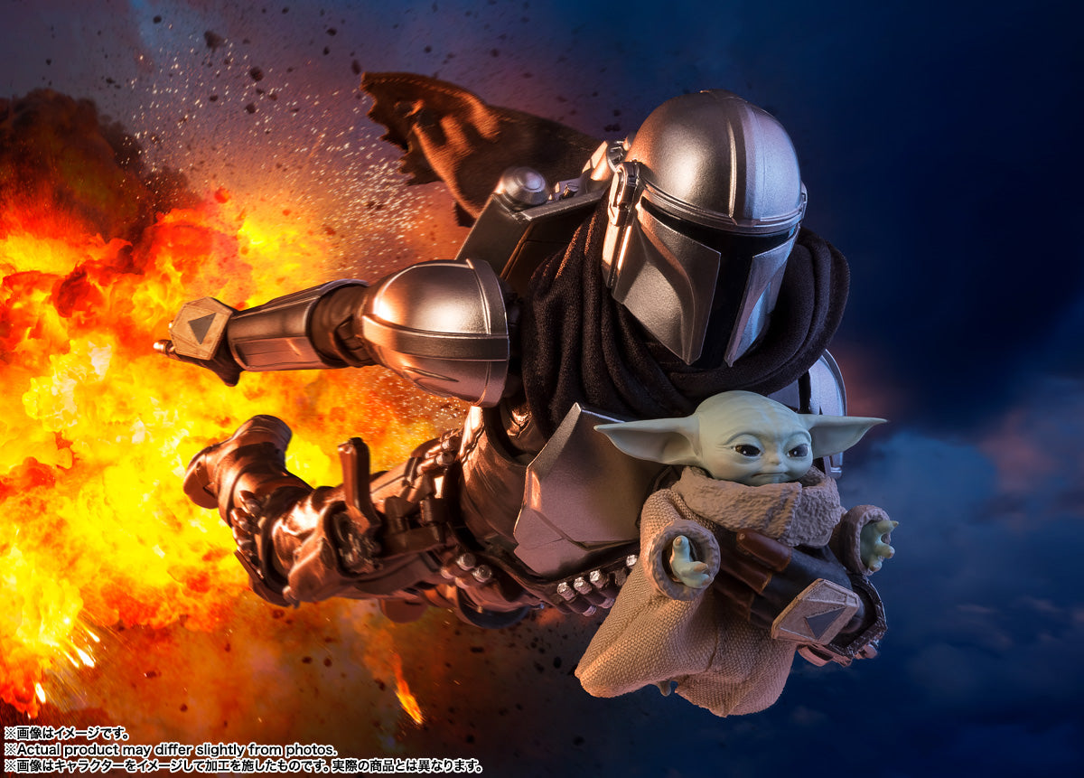 PRE-ORDER Bandai Spirits - S.H.Figuarts - Star Wars: The Mandalorian and Grogu - Mandalorian and Grogu