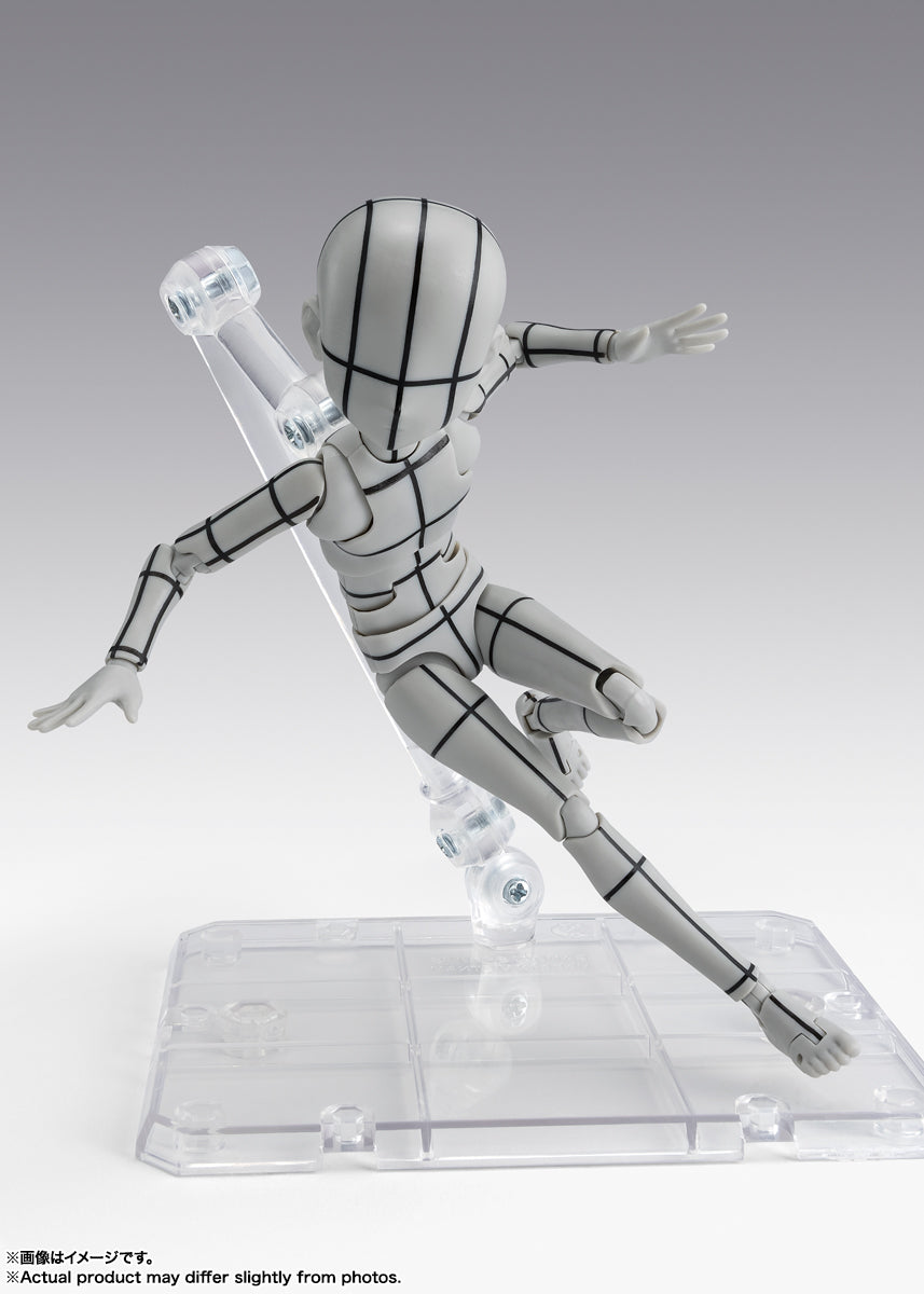 PRE-ORDER Bandai Spirits - S.H.Figuarts - Body-kun Wireframe: Gray Color Ver. Ken Sugimori Edition