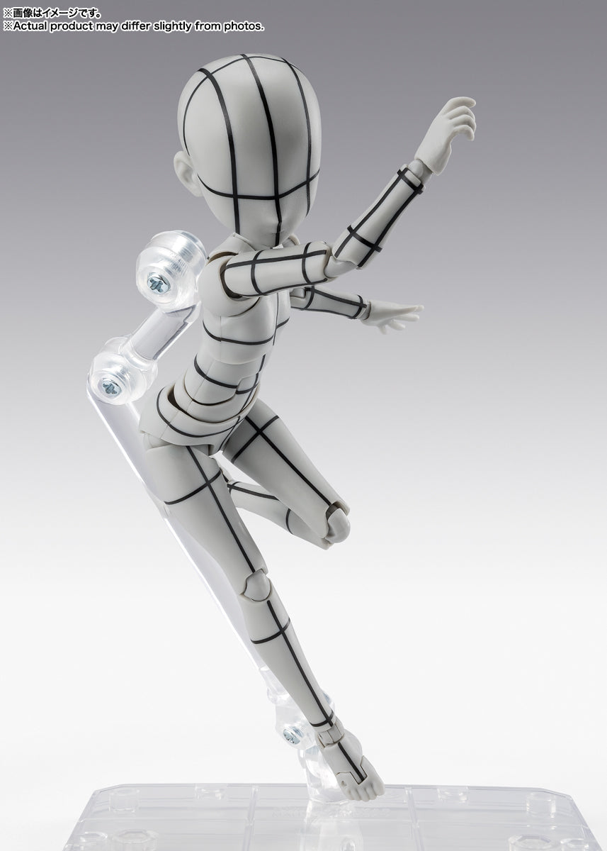 PRE-ORDER Bandai Spirits - S.H.Figuarts - Body-chan Wireframe: Gray Color Ver. Ken Sugimori Edition