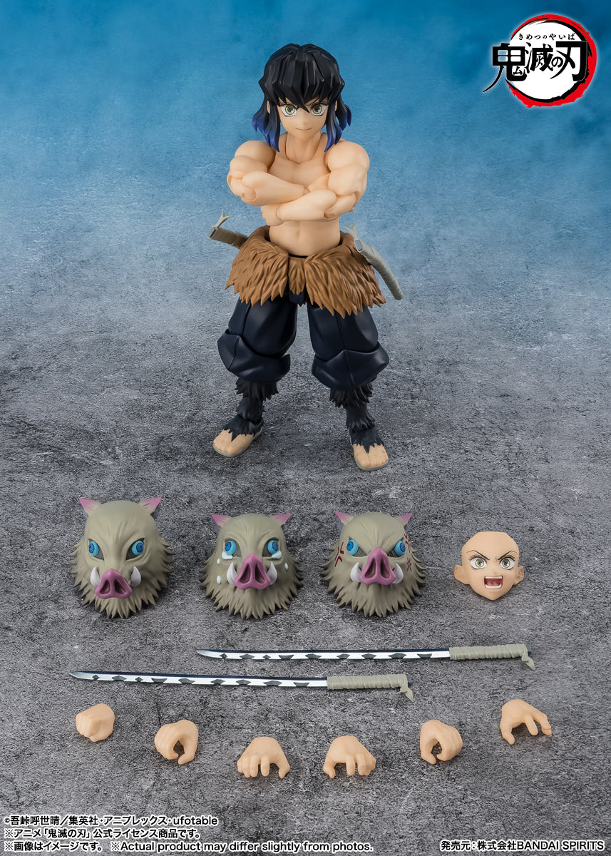PRE-ORDER Bandai Spirits - S.H.Figuarts - Demon Slayer: Kimetsu no Yaiba - Inosuke Hashibira