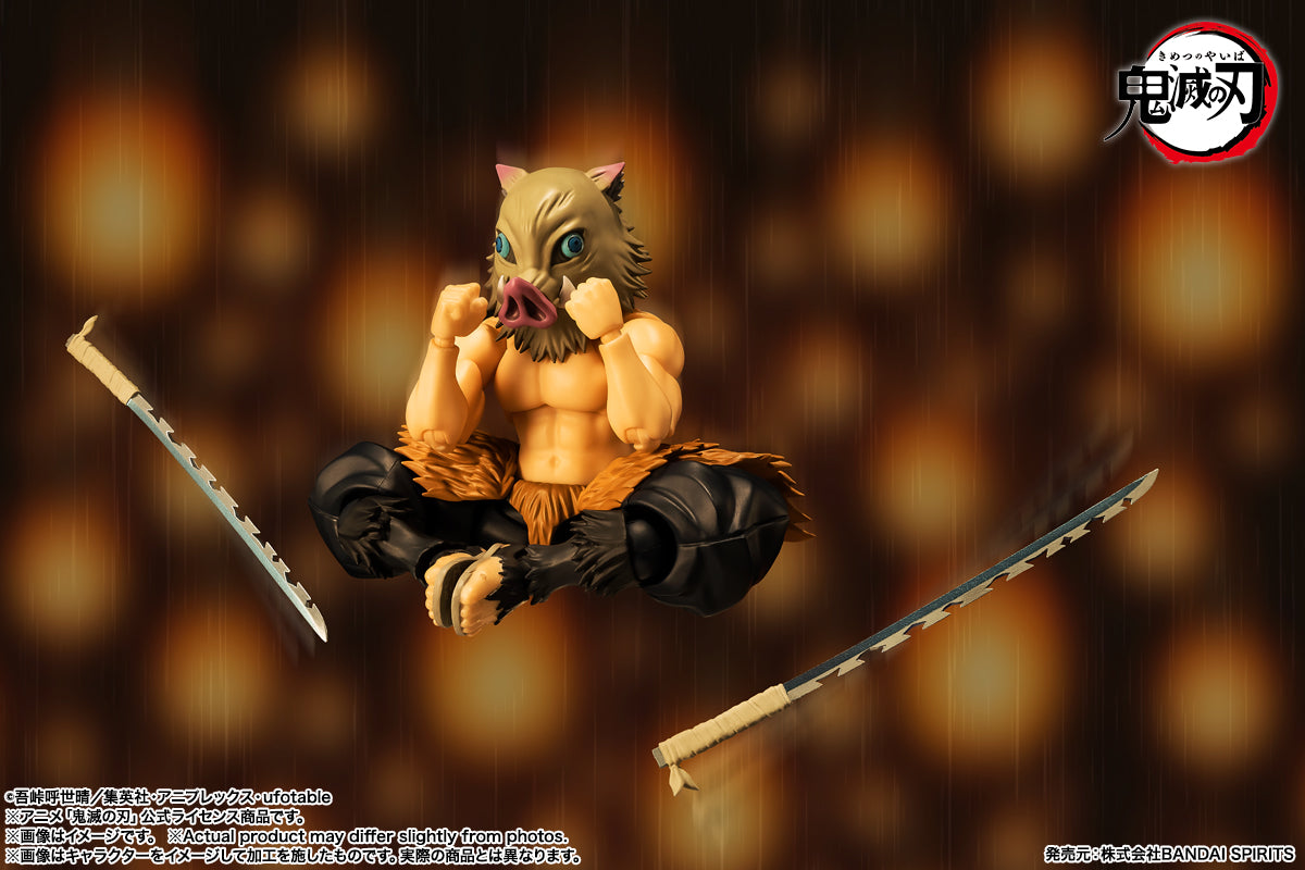 PRE-ORDER Bandai Spirits - S.H.Figuarts - Demon Slayer: Kimetsu no Yaiba - Inosuke Hashibira