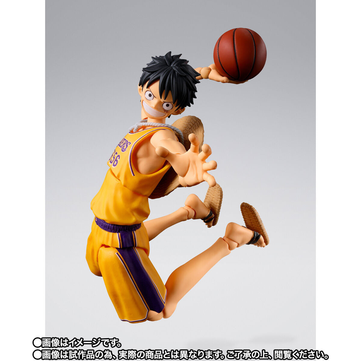 SPECIAL ORDER Bandai Spirits - S.H.Figuarts - ONE PIECE×NBA - Monkey D. Luffy: Los Angeles Lakers Ver. [EXCLUSIVE] [JP]