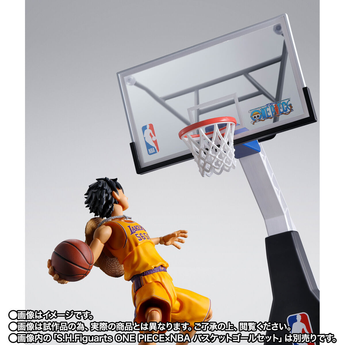 SPECIAL ORDER Bandai Spirits - S.H.Figuarts - ONE PIECE×NBA - Monkey D. Luffy: Los Angeles Lakers Ver. [EXCLUSIVE] [JP]