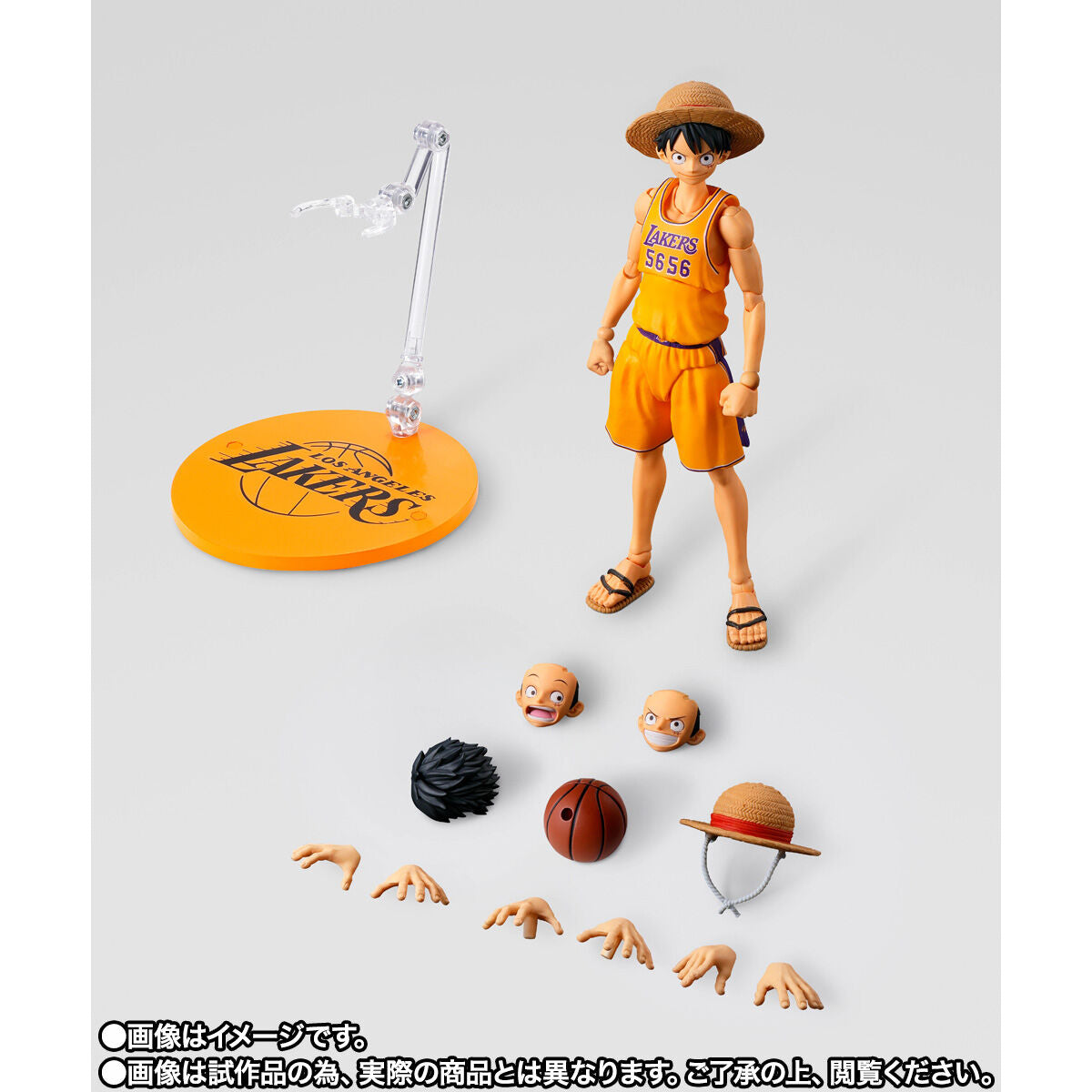 SPECIAL ORDER Bandai Spirits - S.H.Figuarts - ONE PIECE×NBA - Monkey D. Luffy: Los Angeles Lakers Ver. [EXCLUSIVE] [JP]