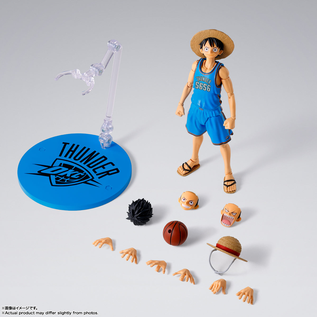 SPECIAL ORDER Bandai Spirits - S.H.Figuarts - ONE PIECE×NBA - Monkey D. Luffy: Oklahoma City Thunder Ver. [EXCLUSIVE] [JP]
