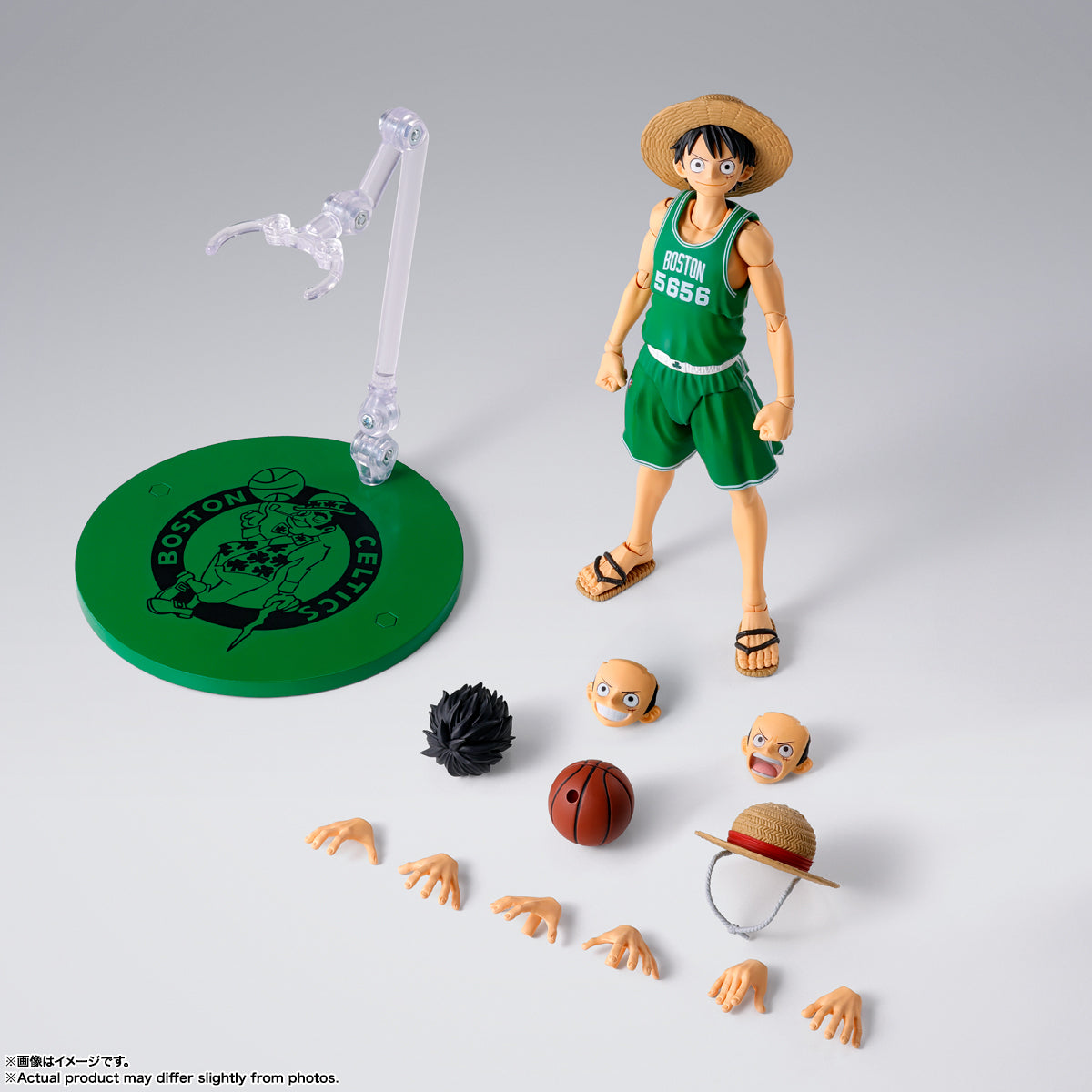 SPECIAL ORDER Bandai Spirits - S.H.Figuarts - ONE PIECE×NBA - Monkey D. Luffy: Boston Celtics Ver. [EXCLUSIVE] [JP]