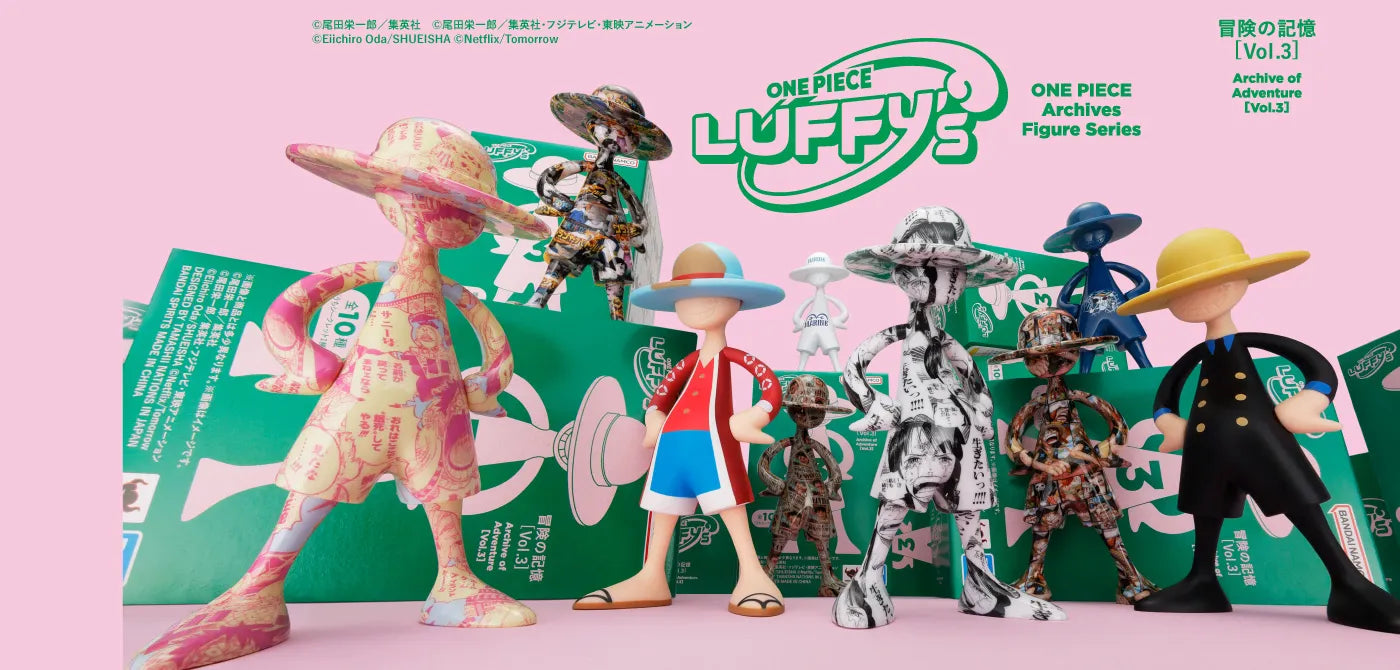 PRE-ORDER Bandai Spirits - One Piece - Luffy's Adventure Memories Vol. 3 [Box of 10]