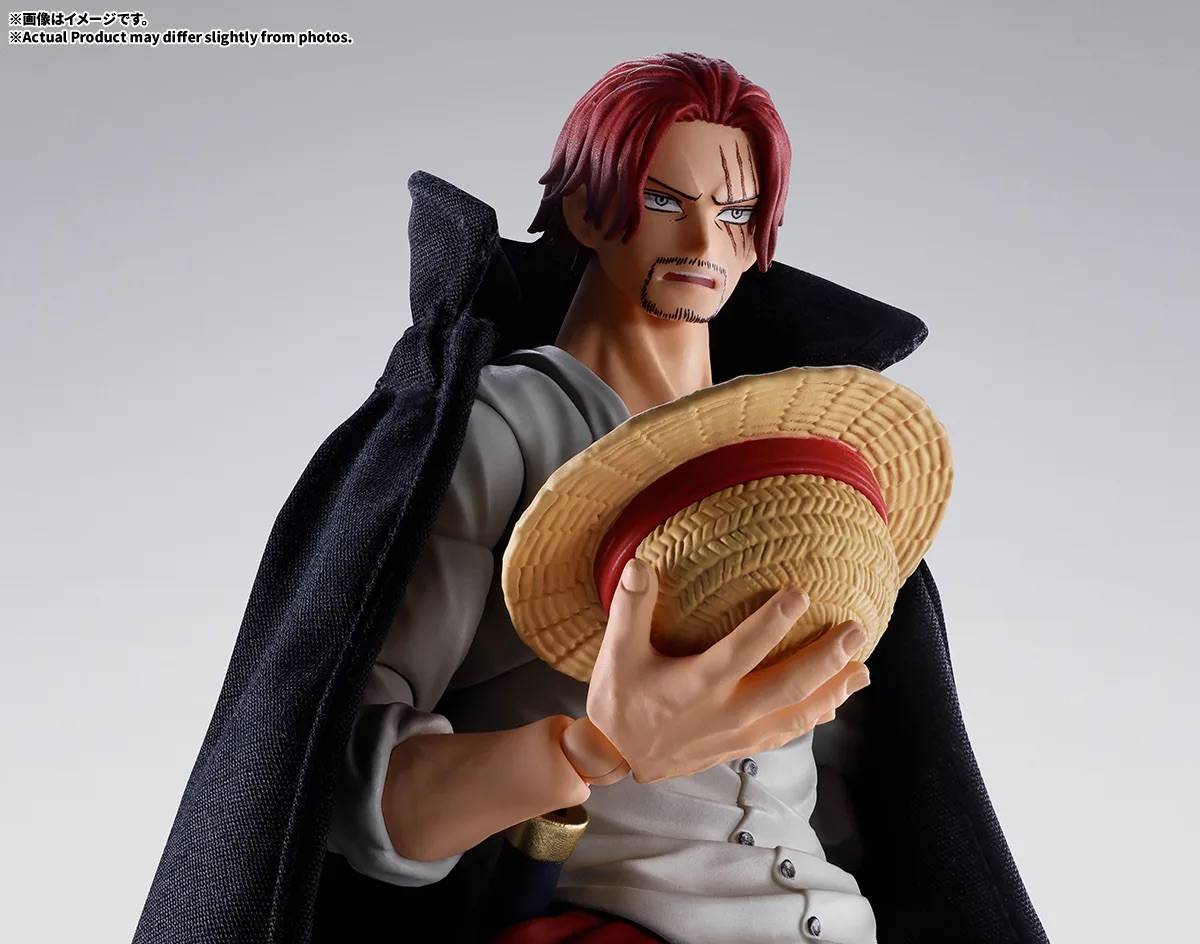 PRE-ORDER Bandai Spirits - S.H.Figuarts - One Piece - Shanks: Summit War of Marineford