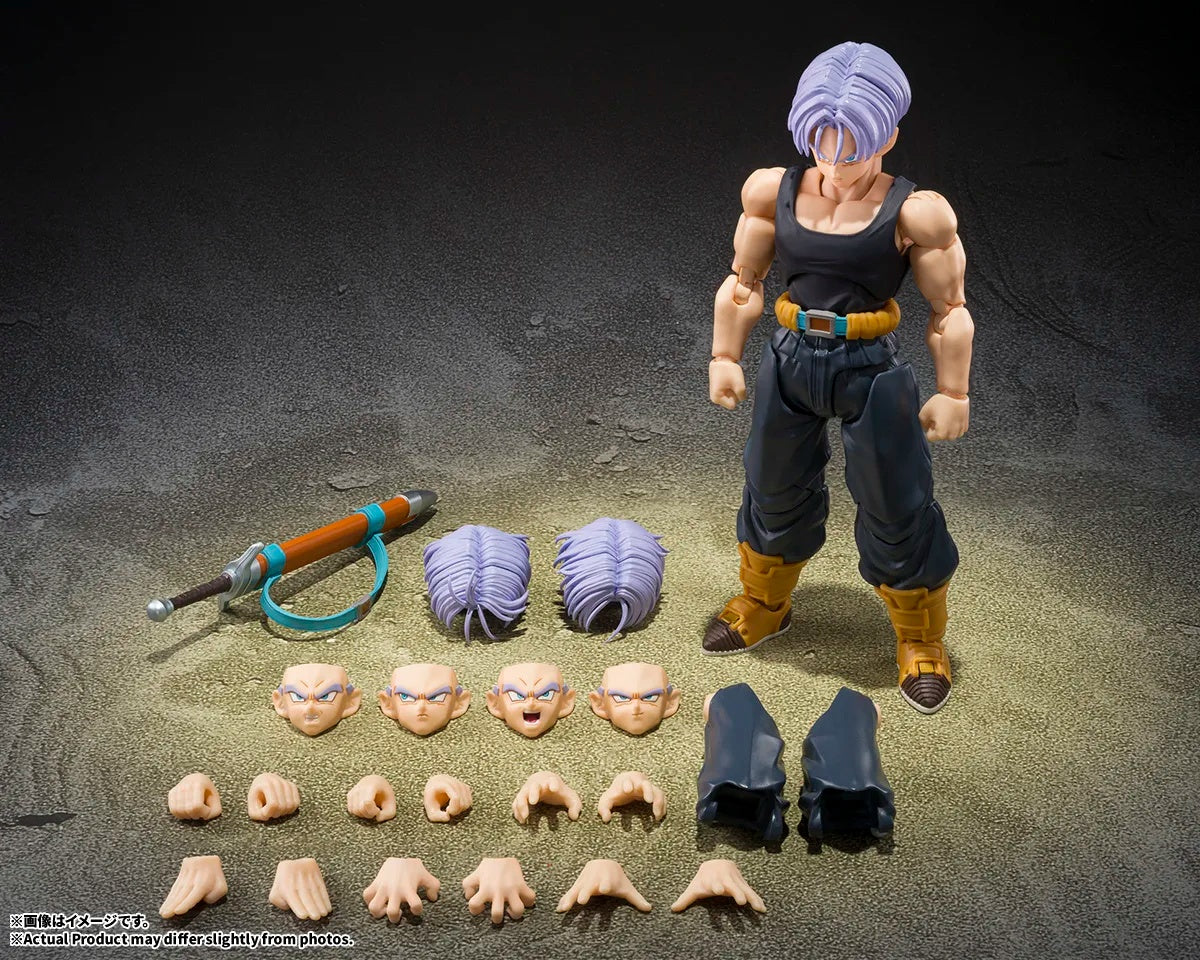 PRE-ORDER Bandai Spirits - S.H.Figuarts - Dragon Ball Z - Trunks: Z-Fighters First Limited Edition