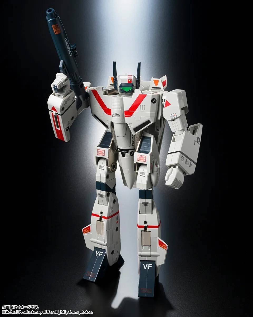 PRE-ORDER Bandai Spirits - Origin of Valkyrie - The Super Dimension Fortress Macross - VF-1J Valkyrie: 45th Anniversary