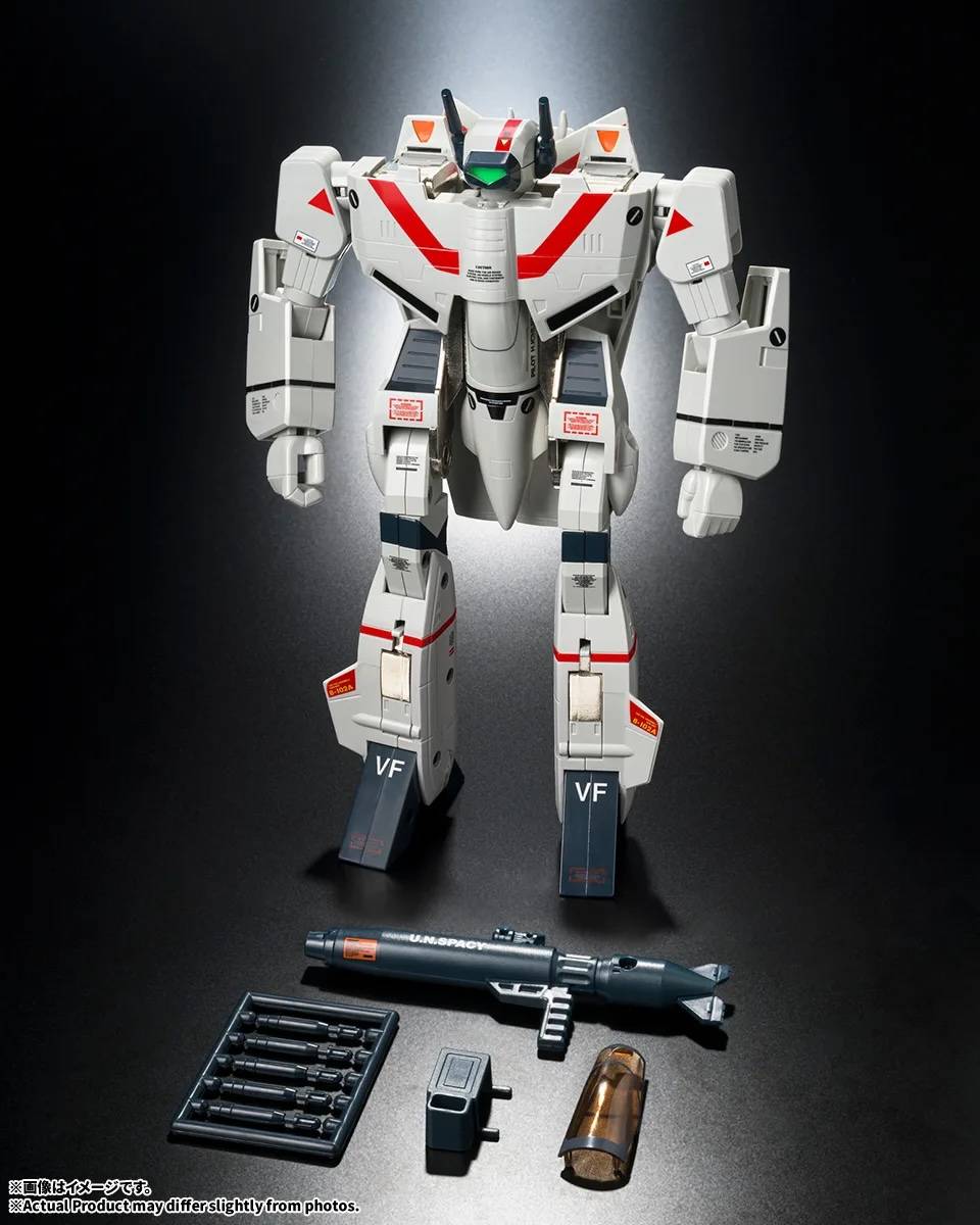 PRE-ORDER Bandai Spirits - Origin of Valkyrie - The Super Dimension Fortress Macross - VF-1J Valkyrie: 45th Anniversary