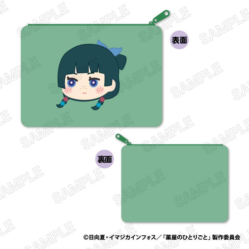 SPECIAL ORDER XEBEC - The Apothecary Diaries MofuMofu Flat Pouch - A: Maomao [JP]