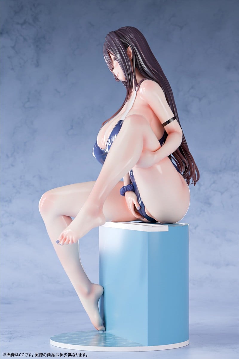 SPECIAL ORDER B`full Fots Japan - Big-Breasted Housewife And The Secret Swimming Lesson - Noir 1/6 [JP]