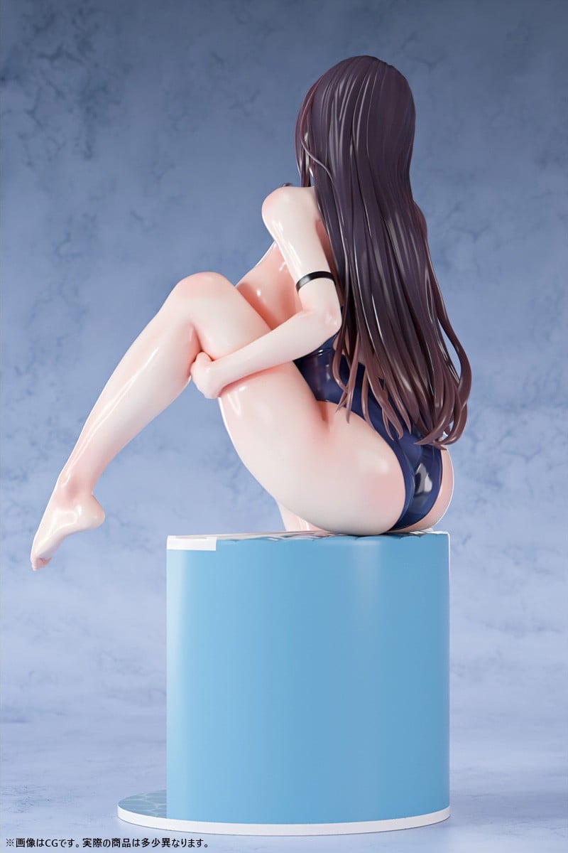 SPECIAL ORDER B`full Fots Japan - Big-Breasted Housewife And The Secret Swimming Lesson - Noir 1/6 [JP]