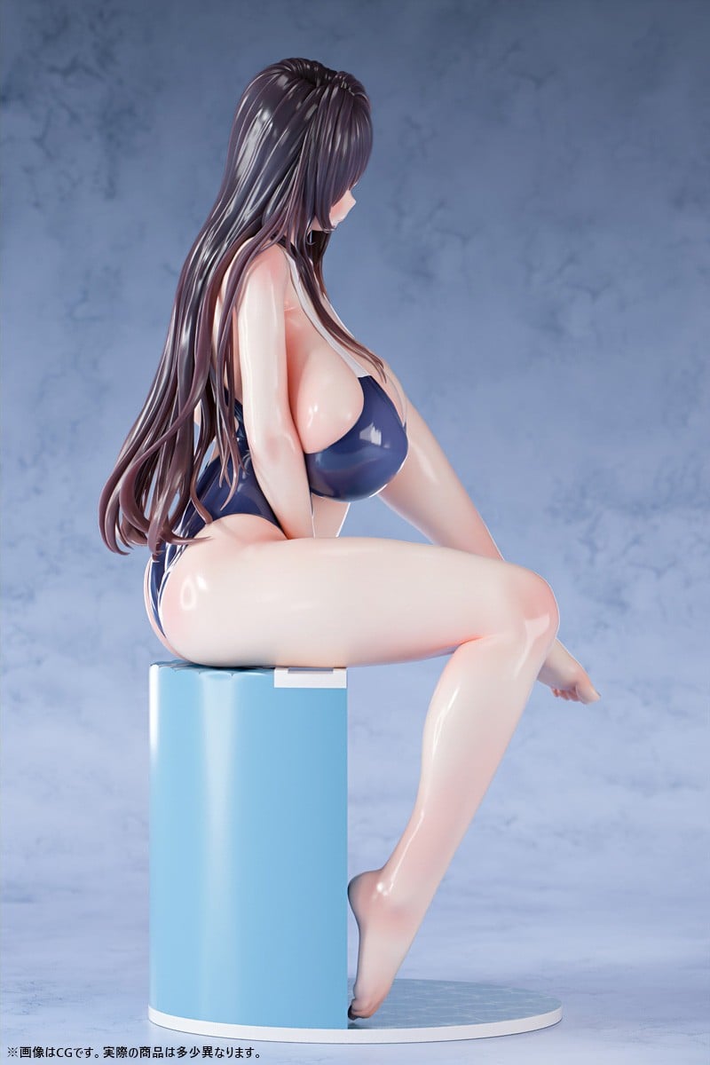 SPECIAL ORDER B`full Fots Japan - Big-Breasted Housewife And The Secret Swimming Lesson - Noir 1/6 [JP]