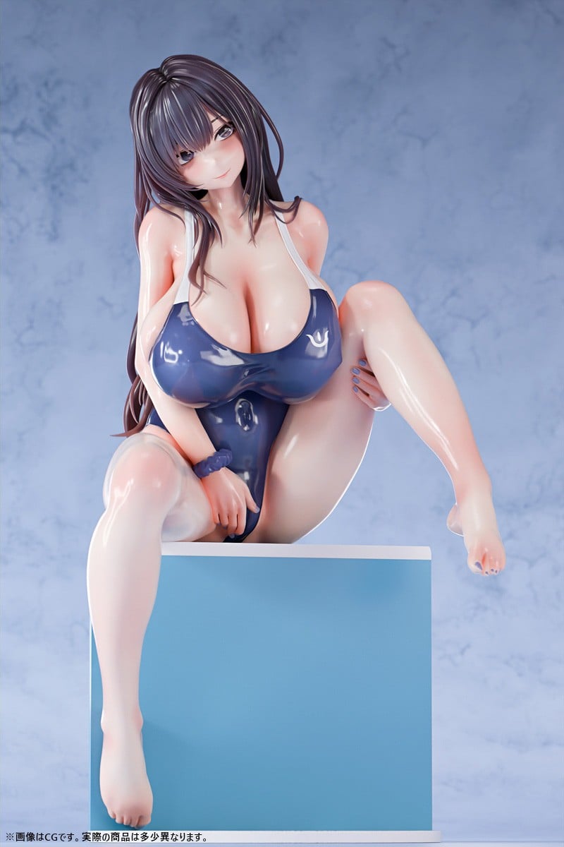 SPECIAL ORDER B`full Fots Japan - Big-Breasted Housewife And The Secret Swimming Lesson - Noir 1/6 [JP]