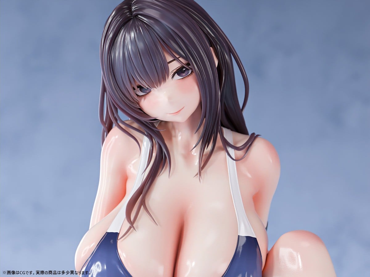 SPECIAL ORDER B`full Fots Japan - Big-Breasted Housewife And The Secret Swimming Lesson - Noir 1/6 [JP]