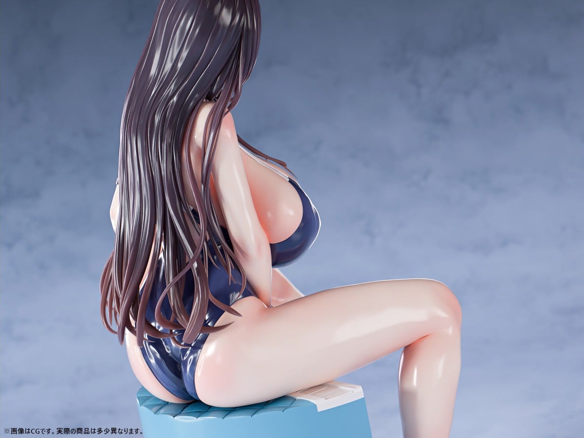 SPECIAL ORDER B`full Fots Japan - Big-Breasted Housewife And The Secret Swimming Lesson - Noir 1/6 [JP]
