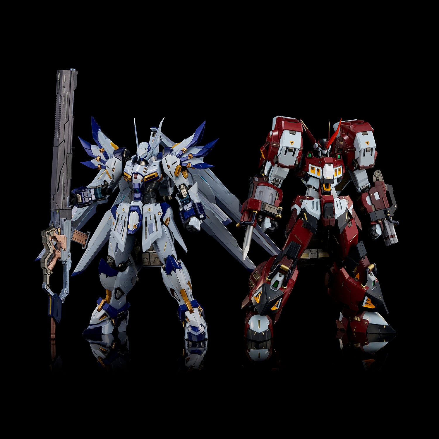 PRE-ORDER Flame Toys - Kuro Kara Kuri - Super Robot Wars OG: Original Generations - PTX-007-03C Weißritter