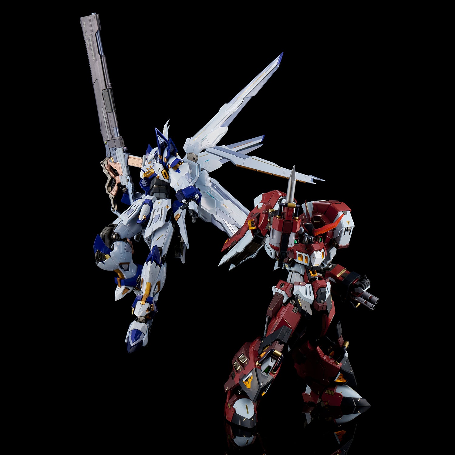 PRE-ORDER Flame Toys - Kuro Kara Kuri - Super Robot Wars OG: Original Generations - PTX-007-03C Weißritter