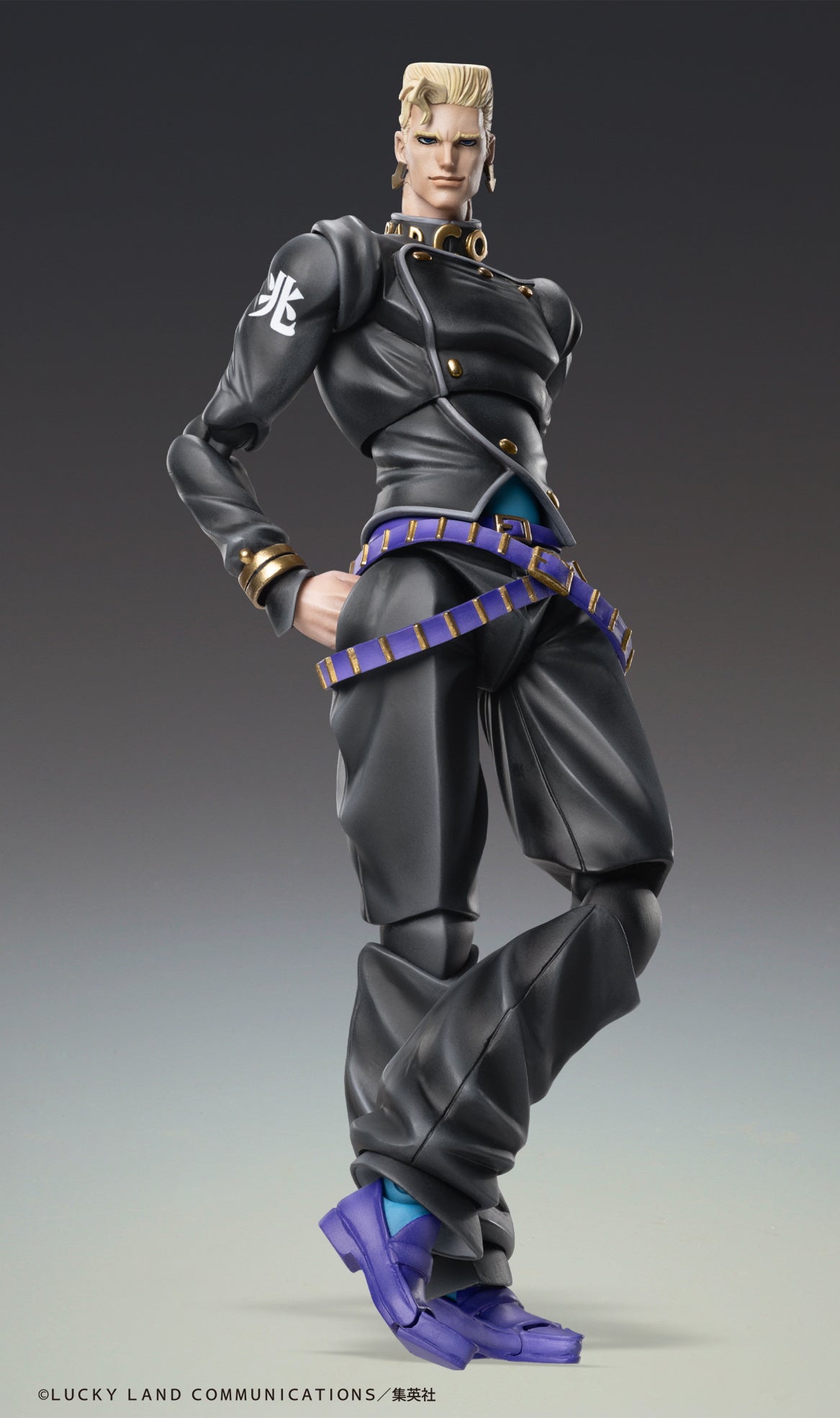 SPECIAL ORDER Medicos Entertainment - Super Action Statue - JoJo's Bizarre Adventure Part 4: Diamond Is Unbreakable - Keichou Nijimura & Bad Company [EXCLUSIVE]